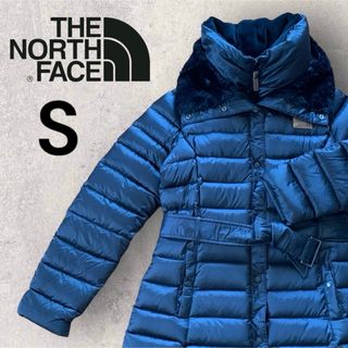 ザノースフェイス(THE NORTH FACE)のノースフェイス ダウンジャケット ダウンコート レディース S ブラック(ダウンコート)