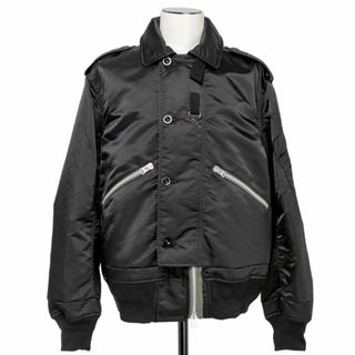 sacai - Sacai サカイ ライダースボンバージャケット ブルゾンの通販 ...