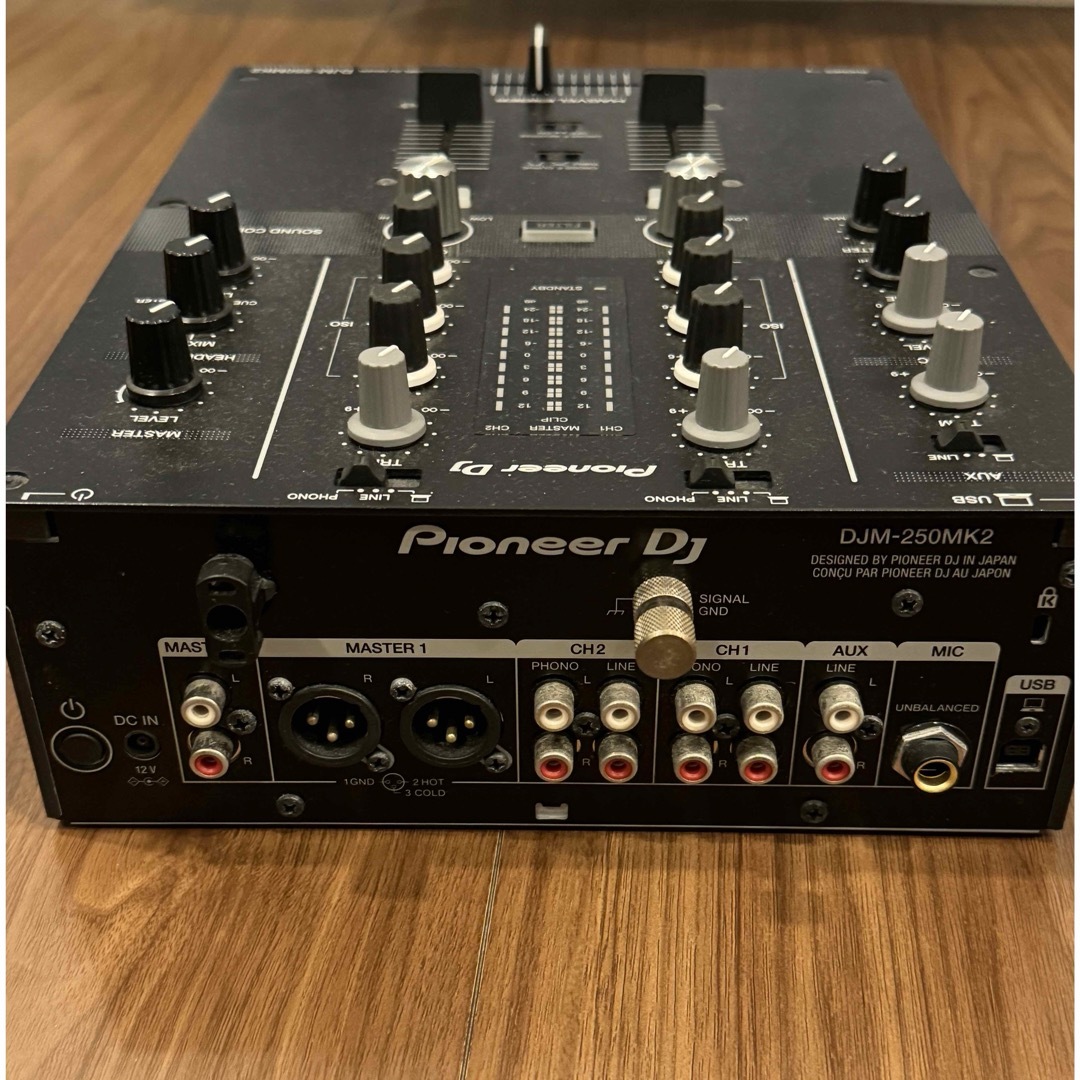 Pioneer(パイオニア)の★ほぼ未使用•美品★Pioneer（パイオニア）DJM-250MK2 楽器のDJ機器(DJミキサー)の商品写真