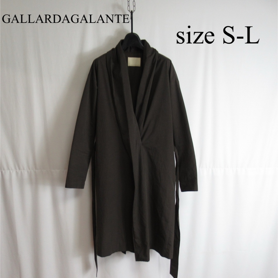 GALLARDA GALANTE(ガリャルダガランテ)のGALLARDAGALANTE デザイン ロング チェスター コート ジャケット レディースのジャケット/アウター(ロングコート)の商品写真