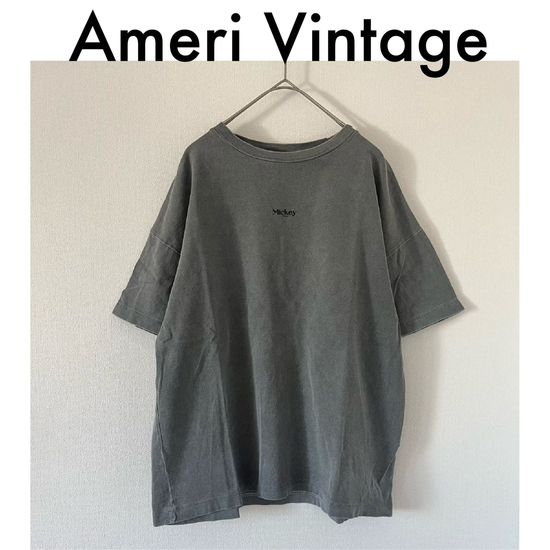 Ameri VINTAGE(アメリヴィンテージ)の最終値下げ【Ameri】 Mickey / PRINT BASIC TEE レディースのトップス(Tシャツ(半袖/袖なし))の商品写真