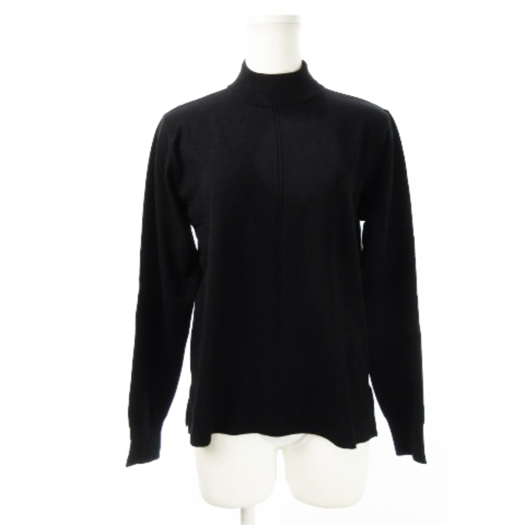 COMME CA ISM(コムサイズム)のコムサイズム ニット セーター ハイネック 長袖 センターライン 11 黒 レディースのトップス(ニット/セーター)の商品写真