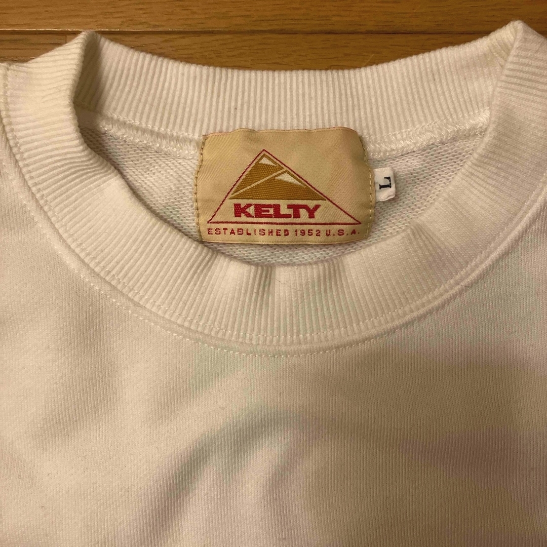 KELTY(ケルティ)のケルティ　オーバーサイズトレーナー　Lサイズ レディースのトップス(トレーナー/スウェット)の商品写真