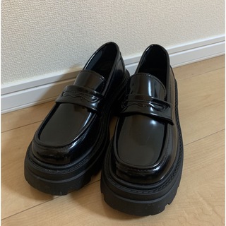 vvicon 韓国通販 ローファー 22.5(ローファー/革靴)