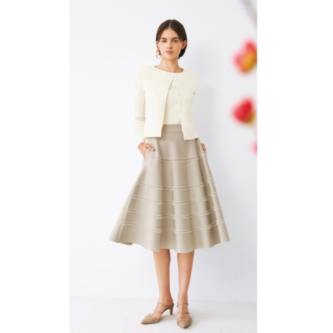 FOXEY BOUTIQUE(フォクシーブティック)のFOXEY☆ KNIT SKIRT "RONDO"38 華やかなニットスカート レディースのスカート(ひざ丈スカート)の商品写真