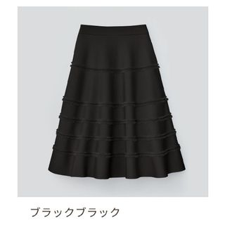 フォクシーブティック(FOXEY BOUTIQUE)のFOXEY☆ KNIT SKIRT "RONDO"38 華やかなニットスカート(ひざ丈スカート)