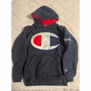 シュプリーム(Supreme)のsupreme✖️champion hoodie(パーカー)