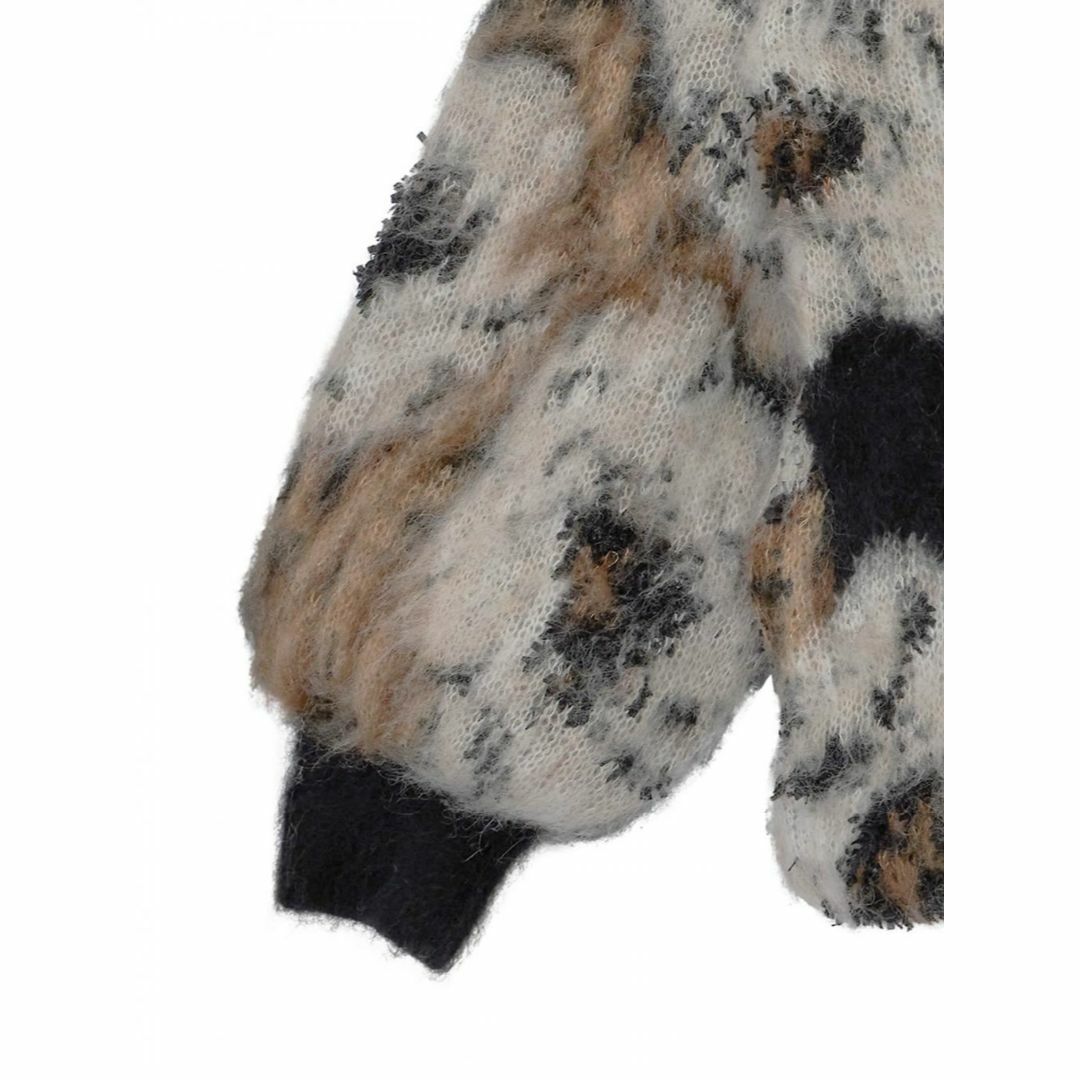 Ameri VINTAGE - [23/AW]ベロニカジャガードニットカーディガン