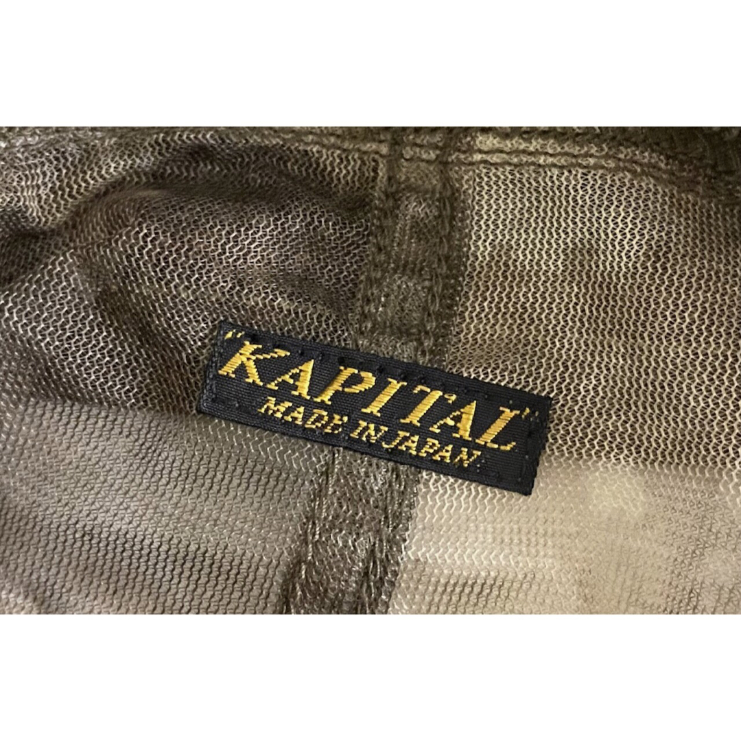 ブルゾンKAPITAL KOUNTRY 百稚虎 刺繍 メッシュ アノラック パーカー