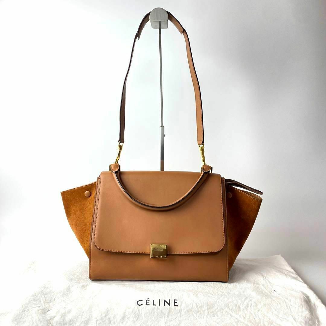 AYの全商品美品 セリーヌ CELINE トラペーズ 2way ショルダー ハンドバッグ