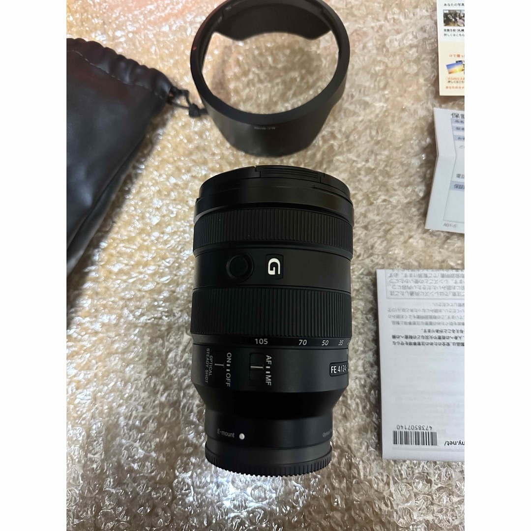 SONY(ソニー)の中古　ソニー FE 24-105mm F4 OSS SEL24105 Gレンズ スマホ/家電/カメラのカメラ(レンズ(ズーム))の商品写真