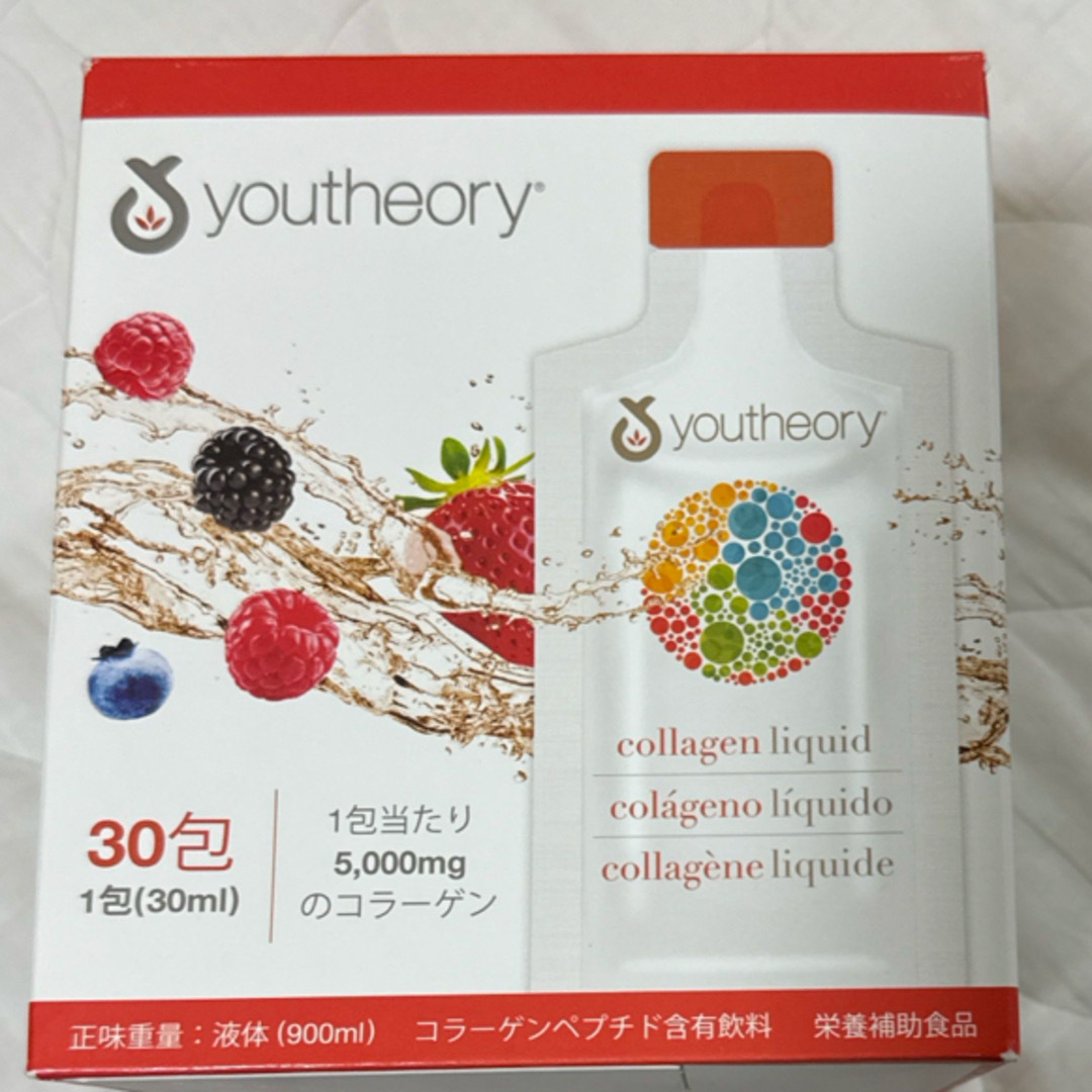 コストコ(コストコ)のコラーゲンペプチド含有飲料　YOUTHEORY  サプリメント　栄養補助食品 食品/飲料/酒の健康食品(コラーゲン)の商品写真