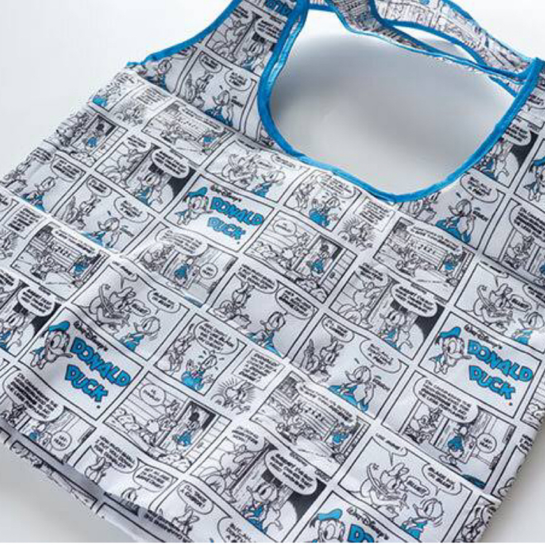 Disney(ディズニー)の【新品！】DAISO Disney ショッピングバッグ ブルー レディースのバッグ(エコバッグ)の商品写真