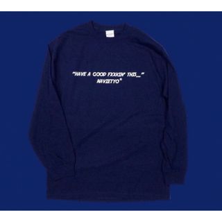 ネイビートウキョー　NAVIETOKYO 長袖　Tシャツ　ネイビー　ロゴTシャツ(Tシャツ/カットソー(七分/長袖))