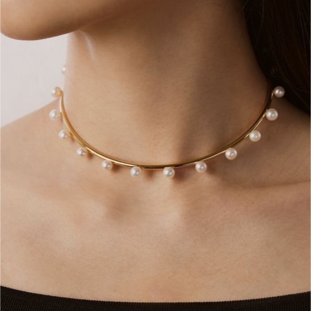 Bijou de M パールチョーカー Pearl Choker レディースのアクセサリー(ネックレス)の商品写真