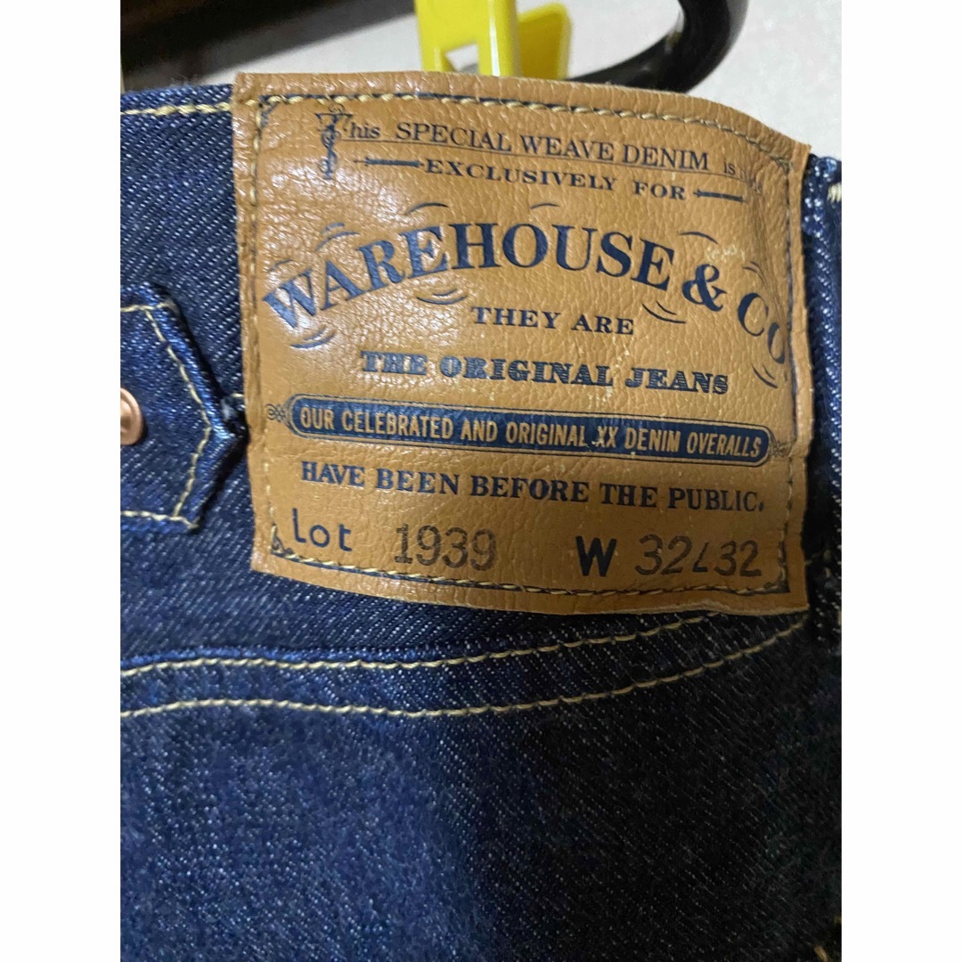 WAREHOUSE(ウエアハウス)のWAREHOUSE(ウエアウス) Lot1939  W32 メンズのパンツ(デニム/ジーンズ)の商品写真