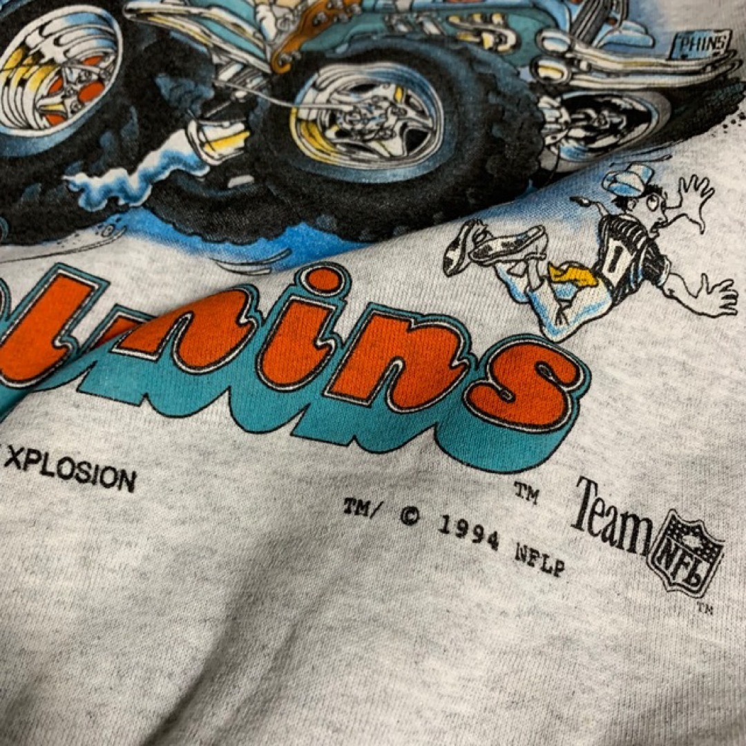 Dolphins NFB スーパープレイヤー 90s vintage トレーナー メンズのトップス(スウェット)の商品写真