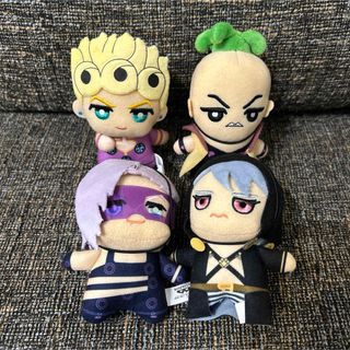 ジョジョ(JOJO)のジョジョの奇妙な冒険 黄金の風 ちみっともぬい 4点セット ナムコ限定(ぬいぐるみ)