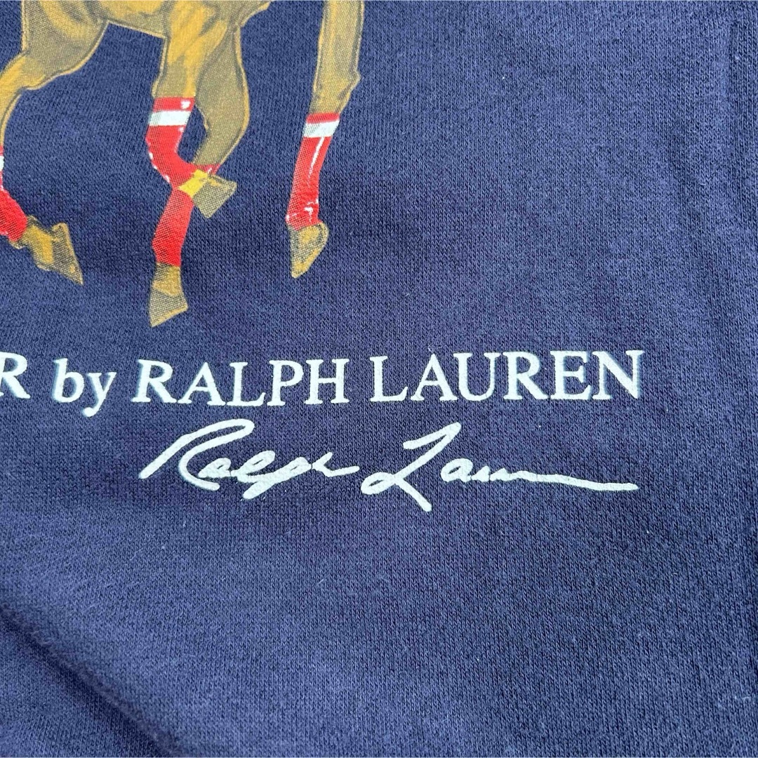 POLO RALPH LAUREN(ポロラルフローレン)のラルフローレン ポロベア ボーイズフリースフーディ S/140 キッズ/ベビー/マタニティのキッズ服男の子用(90cm~)(Tシャツ/カットソー)の商品写真