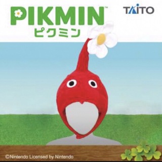タイトー(TAITO)のピクミンなりきり帽子　赤ピクミン(キャラクターグッズ)