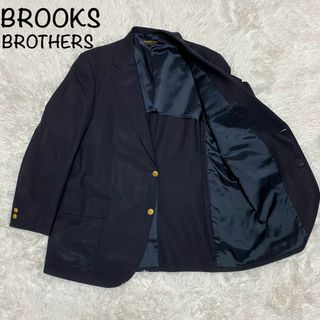 ブルックスブラザース(Brooks Brothers)の【美品】紺ブレ シングル 金ボタン BrooksBrothers(テーラードジャケット)