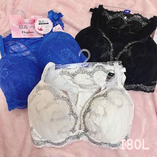 希少 Iカップ❤︎I80L ブラショー 3set激安 女装 男の娘に大人気！(ブラ&ショーツセット)