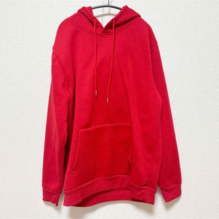 シーイン(SHEIN)のSHEIN 赤色パーカー(パーカー)