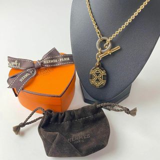 エルメス(Hermes)の未使用 エルメス HERMES シェーヌダンクル ホーン ネックレス(ネックレス)