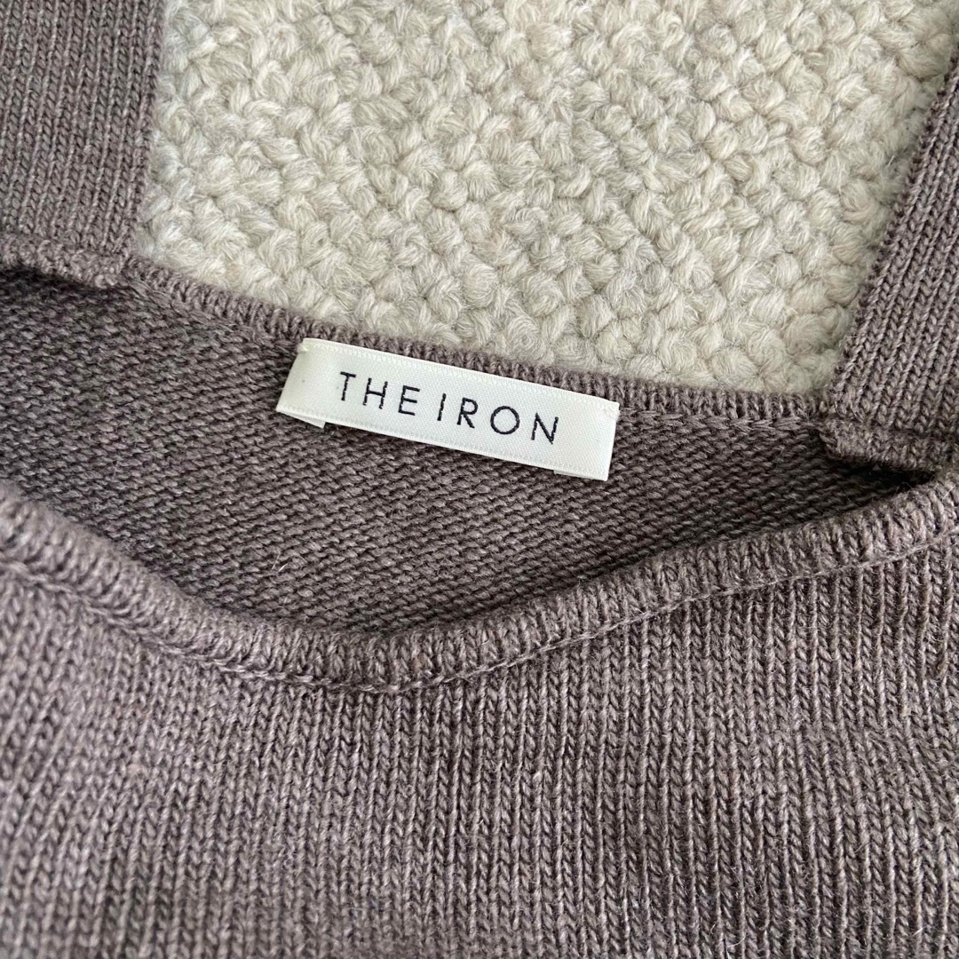 THE IRON(アイロン)のアイロン THE IRON ニットキャミソール レディースのトップス(ニット/セーター)の商品写真