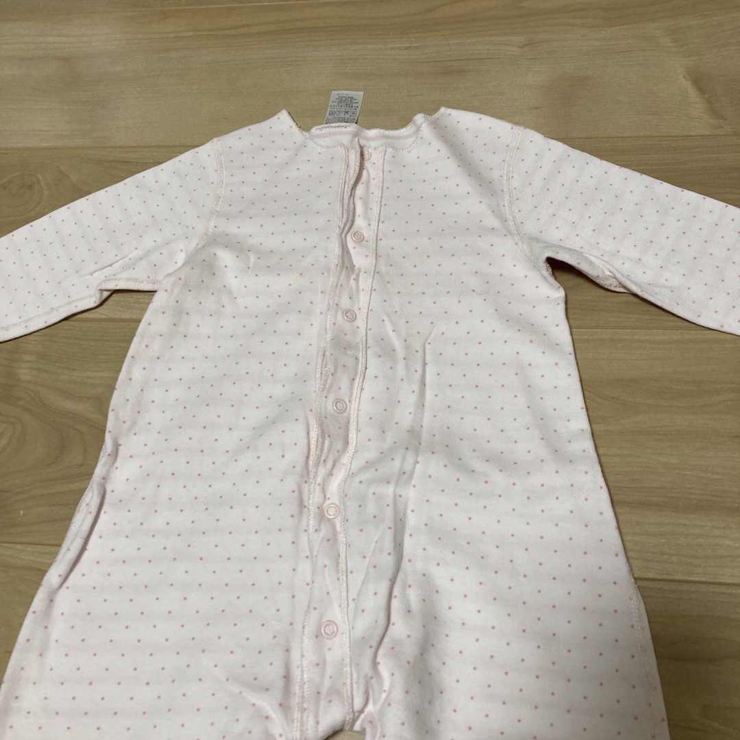 PETIT BATEAU(プチバトー)のプチバトー　ロンパース　12m74㎝ キッズ/ベビー/マタニティのベビー服(~85cm)(ロンパース)の商品写真