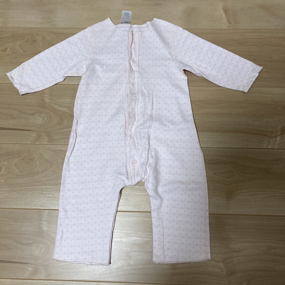 PETIT BATEAU(プチバトー)のプチバトー　ロンパース　12m74㎝ キッズ/ベビー/マタニティのベビー服(~85cm)(ロンパース)の商品写真