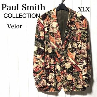 ポールスミスコレクション(Paul Smith COLLECTION)のポールスミス ベロア 総柄ジャケット/Paul Smith COLLECTION(テーラードジャケット)