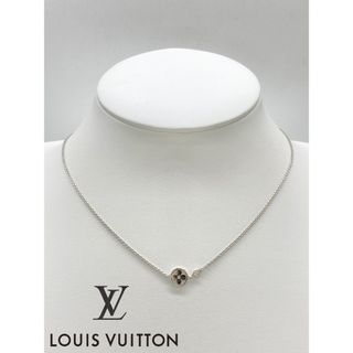 ルイヴィトン(LOUIS VUITTON)の【極美品】ルイヴィトン パンダンティフモノグラムイディールネックレス　1Pダイヤ(ネックレス)