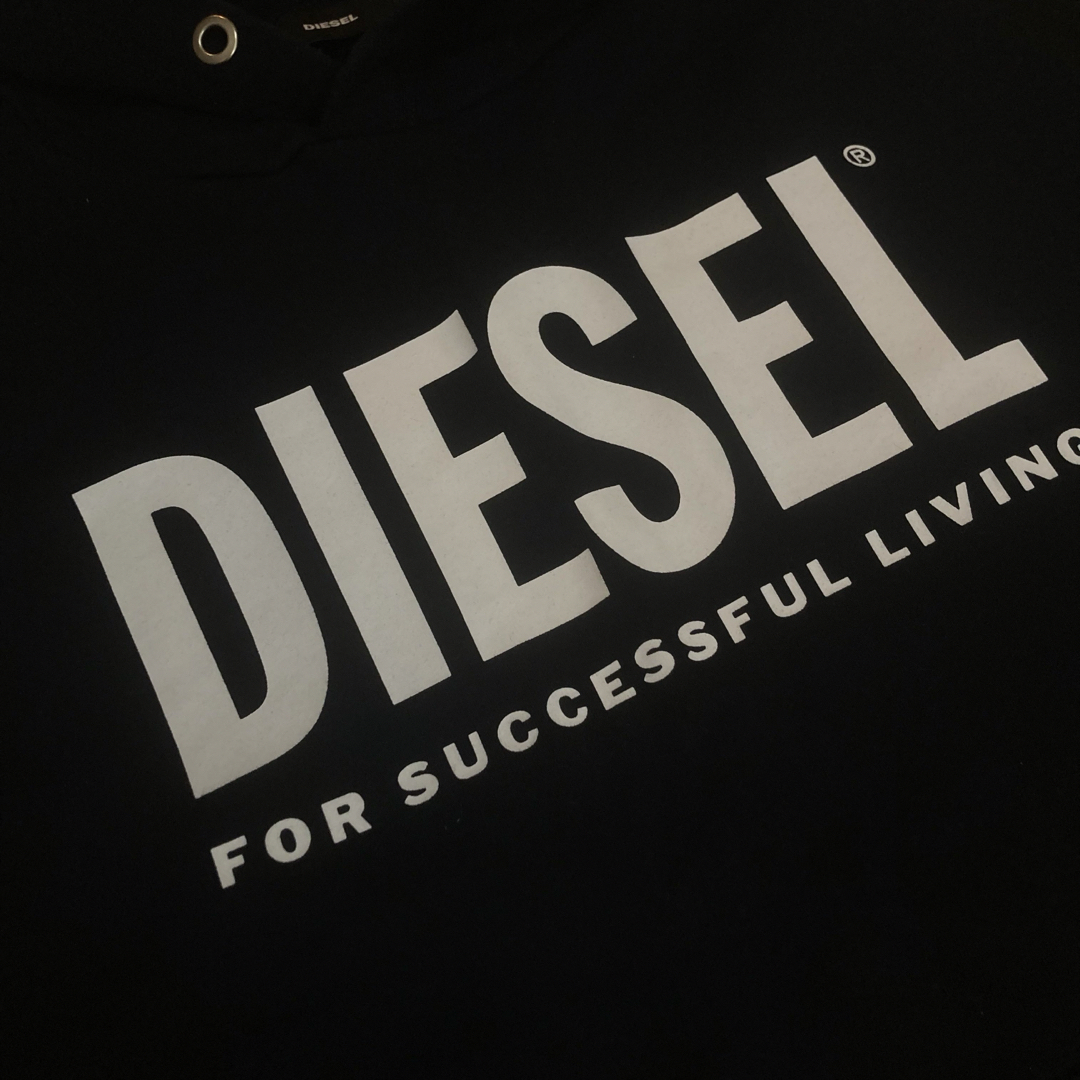 DIESEL パーカーワンピース　s 美品ひざ丈ワンピース