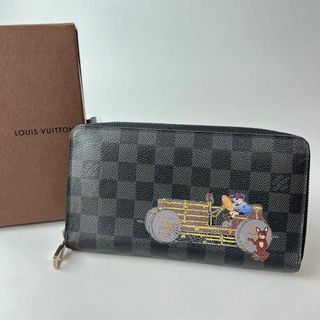 ルイヴィトン(LOUIS VUITTON)のLOUIS VUITTON ジッピーオーガナイザー　ダミエ グラフィット(長財布)