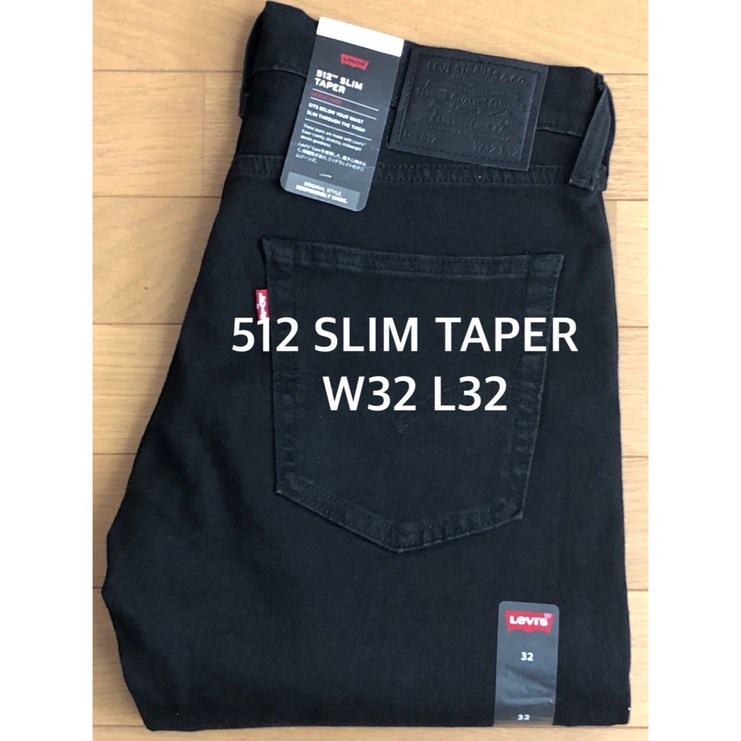 商品名LeviLevi's 512 SLIM TAPER BLACK NIGHTSHINE