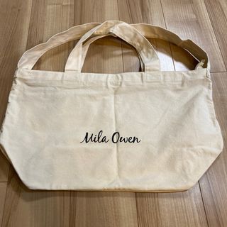 ミラオーウェン(Mila Owen)のミラオーウェン　布バック(大容量)送料込み(トートバッグ)