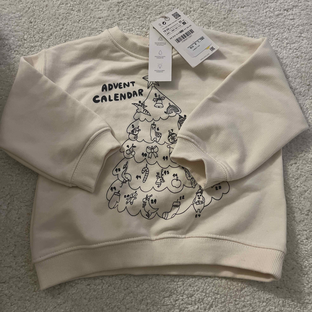 ZARA KIDS(ザラキッズ)のZARA トレーナー キッズ/ベビー/マタニティのキッズ服女の子用(90cm~)(その他)の商品写真