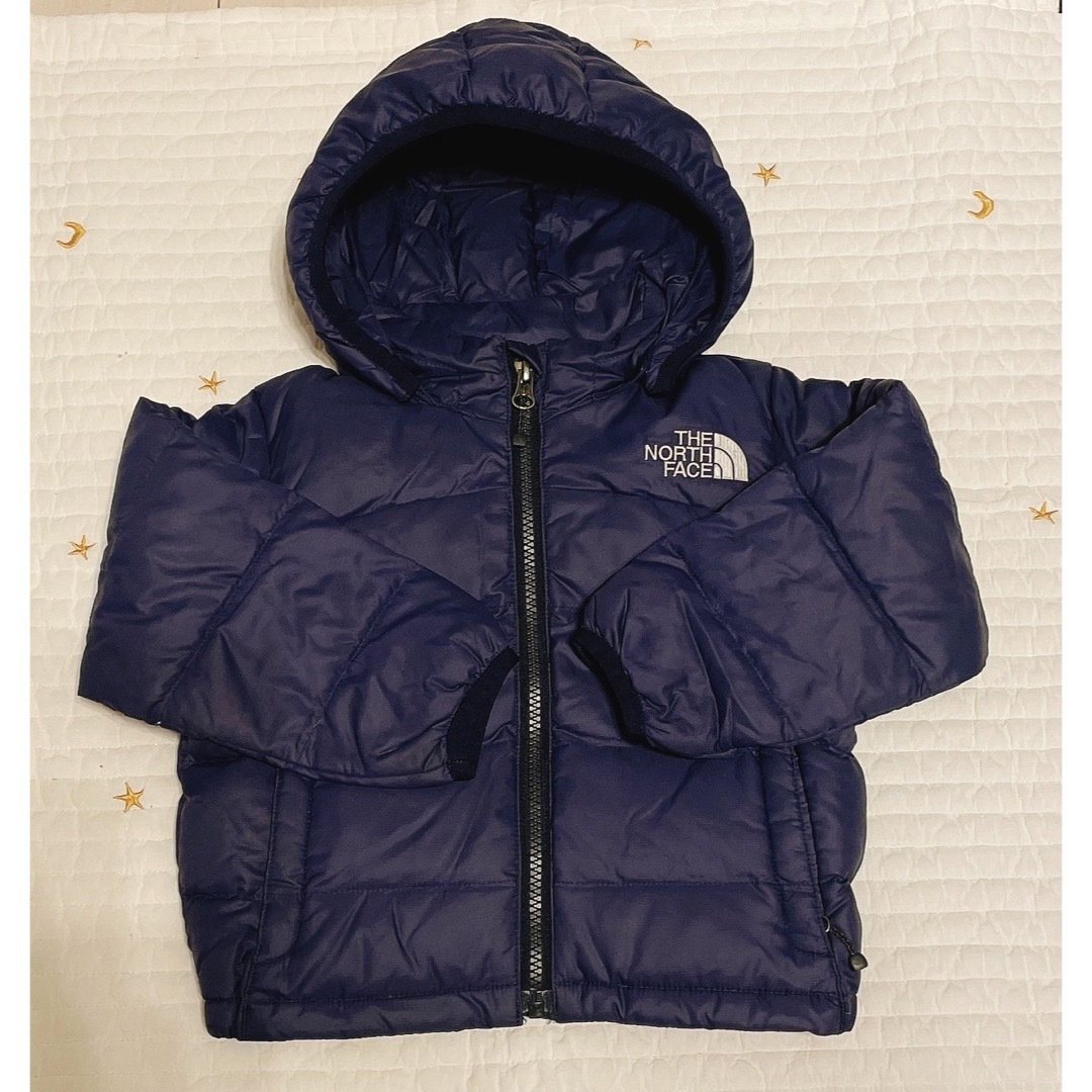 THE NORTH FACE(ザノースフェイス)の【美品】ノースフェイス ダウン ベビー 90サイズ キッズ/ベビー/マタニティのキッズ服男の子用(90cm~)(ジャケット/上着)の商品写真