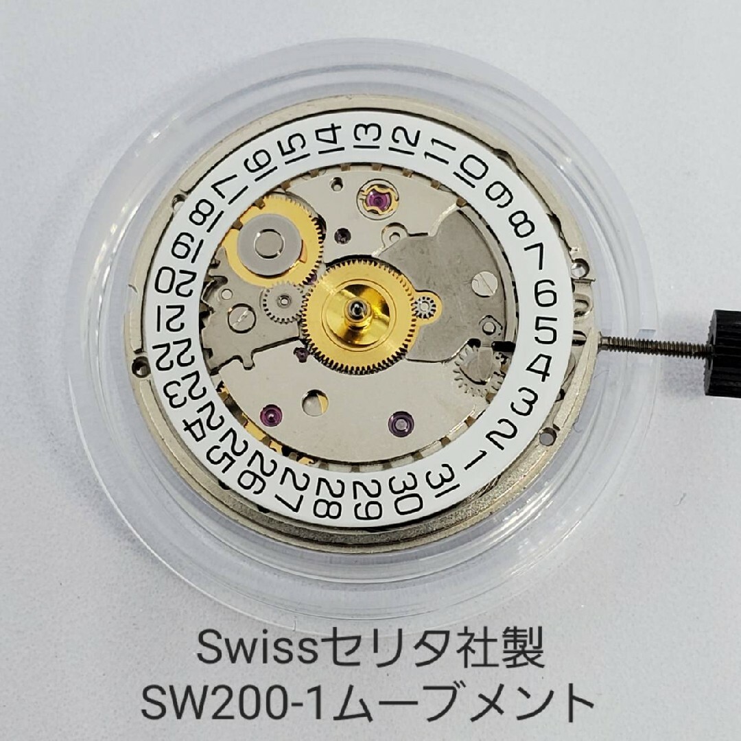 正規Swissセリタ社製SW200-1(自動巻きムーブメント)