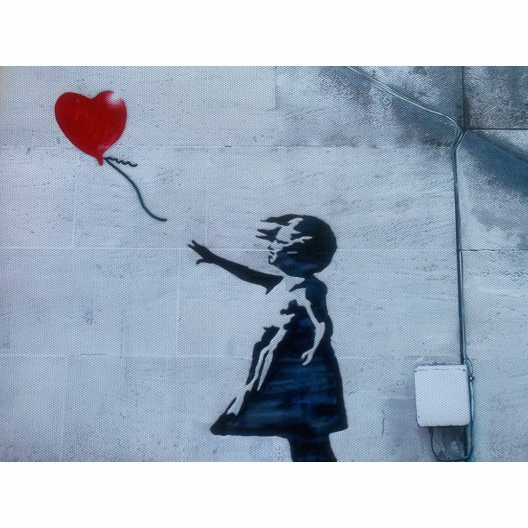 エンタメ/ホビーバンクシー キャンバスアート 風船と少女 Banksy 絵画