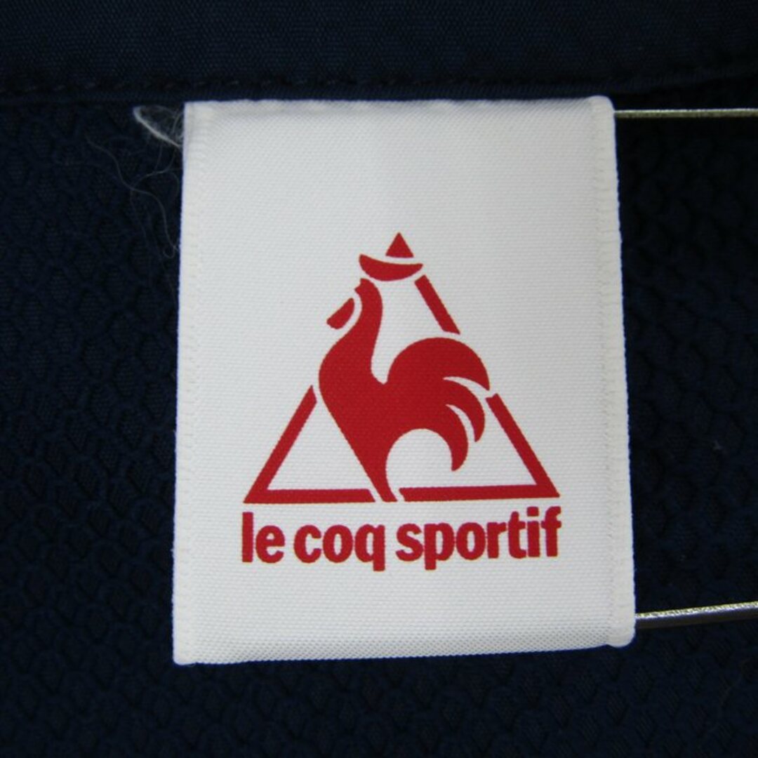 le coq sportif(ルコックスポルティフ)のルコックスポルティフ ナイロンジャケット ウィンドブレーカー スポーツウエア アウター レディース Sサイズ ネイビー le coq sportif レディースのジャケット/アウター(ナイロンジャケット)の商品写真