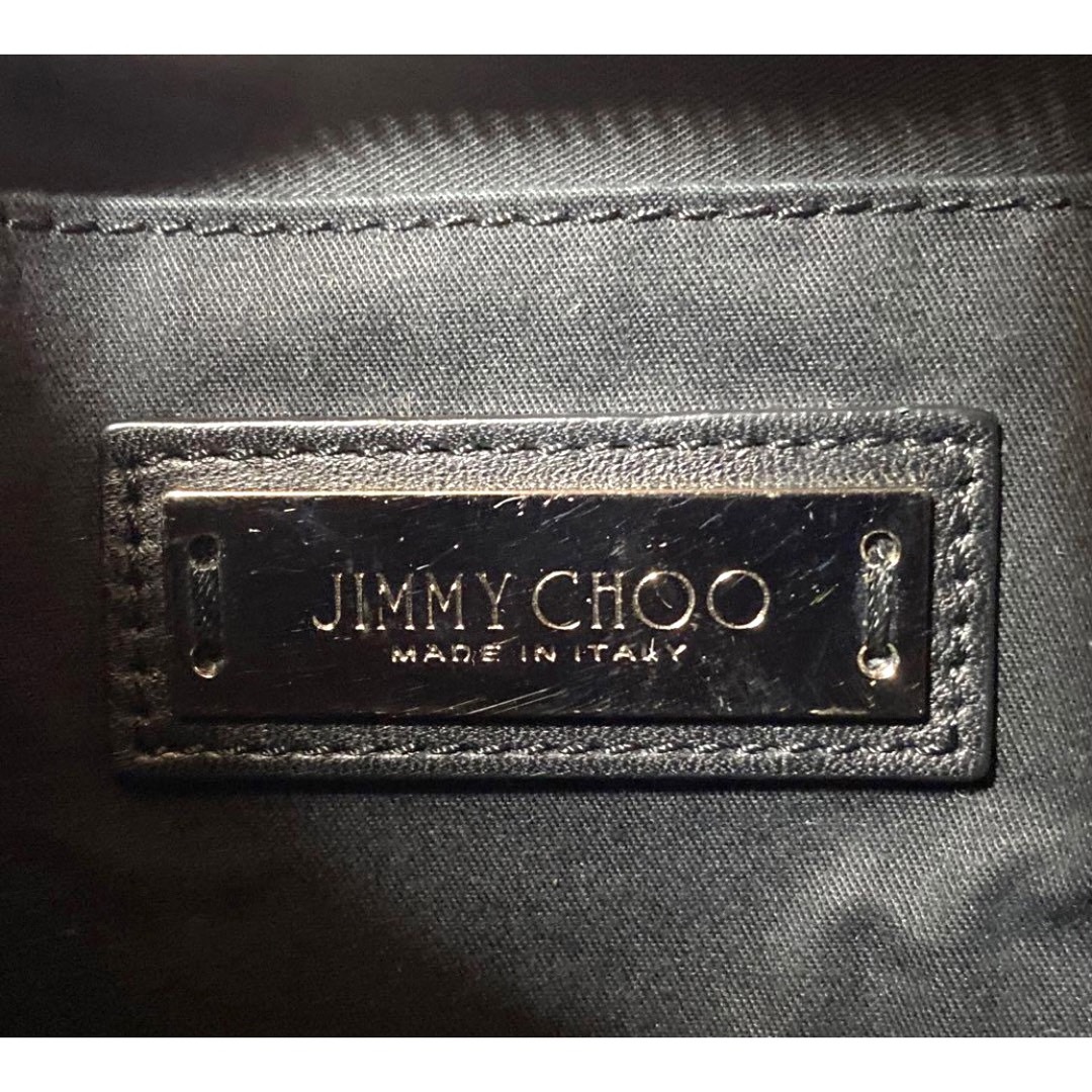 JIMMY CHOO(ジミーチュウ)の【美品】JIMMY CHOO MINISARA LATTE 2WAYハンドバッグ レディースのバッグ(ハンドバッグ)の商品写真