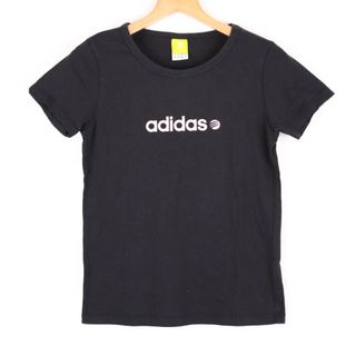 アディダス(adidas)のアディダス 半袖Tシャツ ロゴT スポーツウエア ネオレーベル レディース Mサイズ ネイビー adidas(Tシャツ(半袖/袖なし))