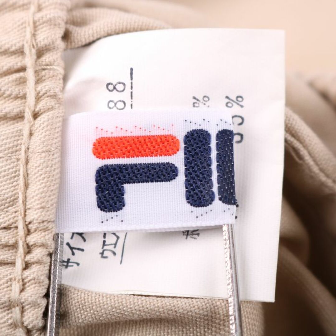FILA(フィラ)のフィラ ショートパンツ ハーフパンツ スポーツウエア 日本製 メンズ Lサイズ ベージュ FILA メンズのパンツ(ショートパンツ)の商品写真