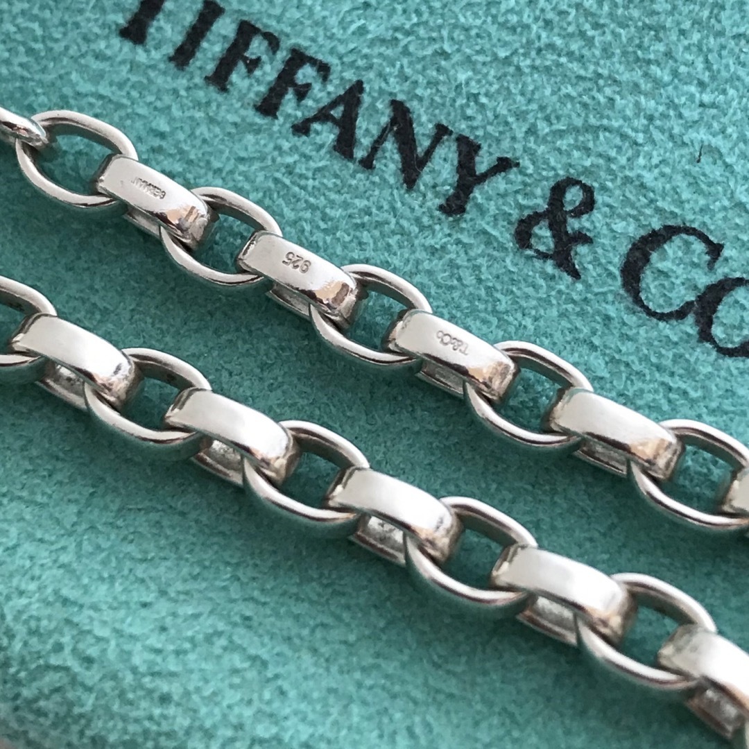 Tiffany オーバルリンク　チェーンブレスレット希少