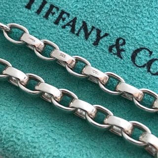 ティファニー(Tiffany & Co.)のTiffany オーバルリンク　チェーンブレスレット希少(ブレスレット/バングル)