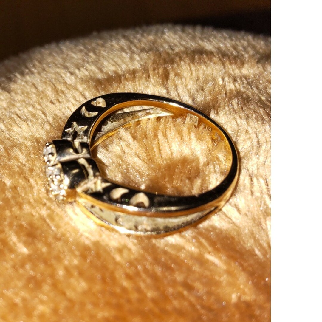 PonteVecchio(ポンテヴェキオ)のPonte VecchioダイヤリングK18 レディースのアクセサリー(リング(指輪))の商品写真