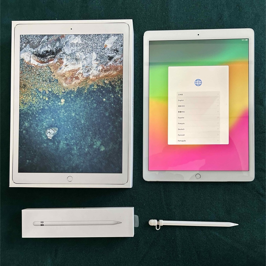 iPad(アイパッド)のiPad Pro（12.9インチ）（第2世代）WifiとApple Pencil スマホ/家電/カメラのPC/タブレット(タブレット)の商品写真