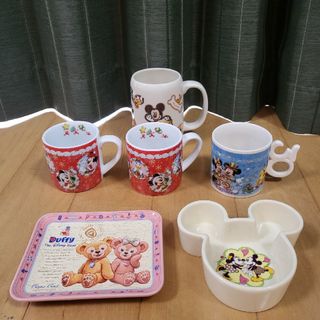 ディズニー(Disney)のディズニーリゾート　コップ　プレート　皿(食器)